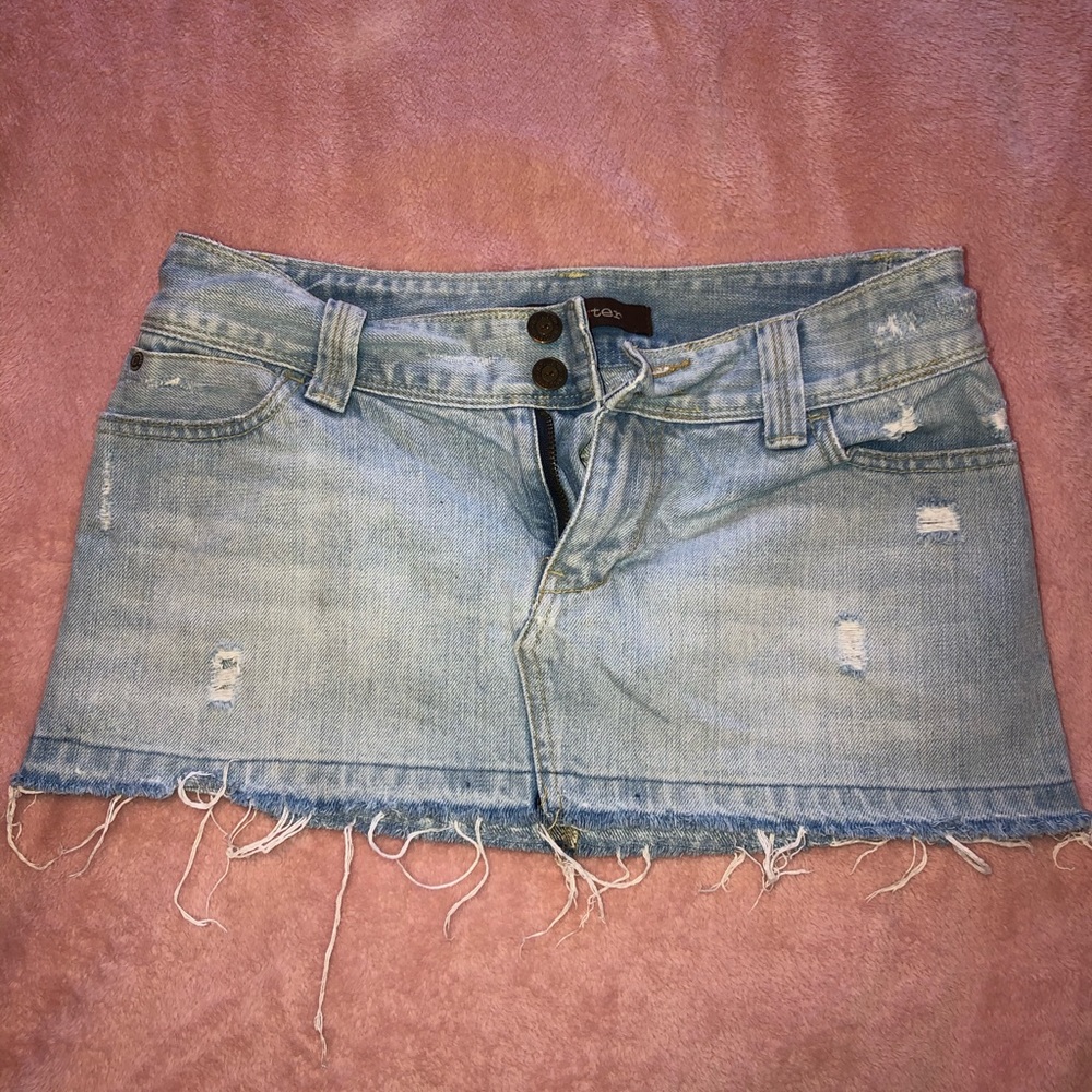 Hollister Jean mini skirt